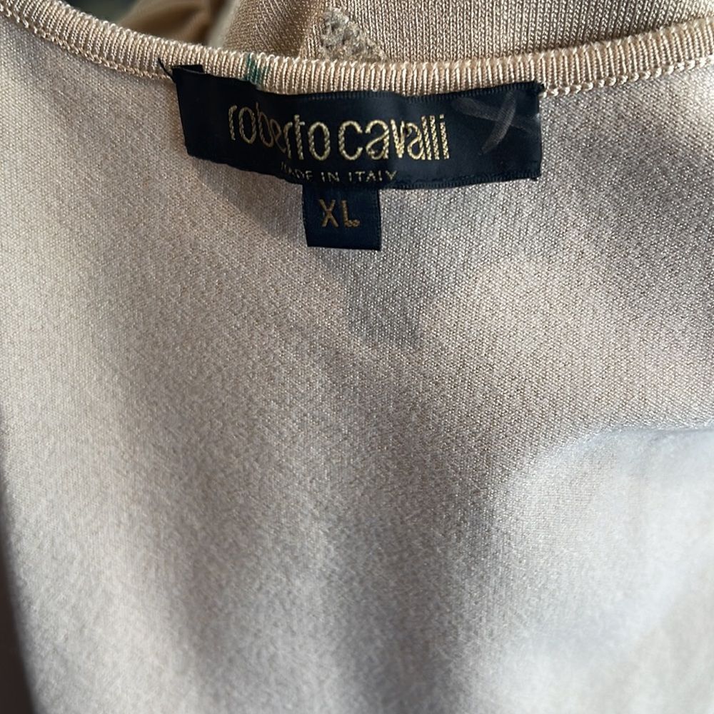 Roberto Cavalli 2003 cream tan bustier top - Picture 5 of 6